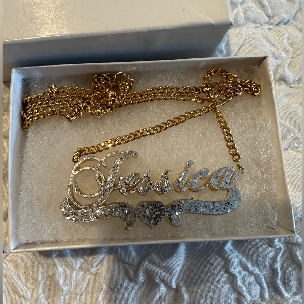 Beautiful Jessica name necklace